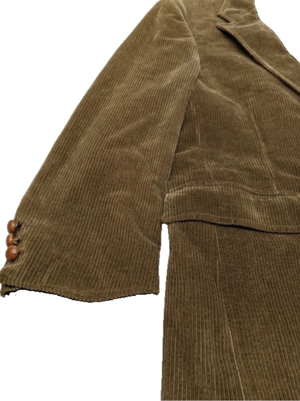 Vintage Brooks Brothers Corduroy Blazer Chocolate Jacket Coat Mens 80s-90s - Picture 6 of 14